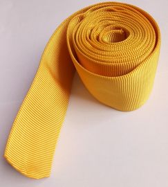 CE dệt Polyester Hollow Webbing, màu vàng Webbing cho ống thủy lực