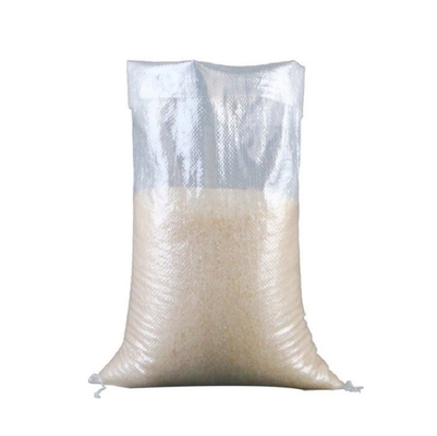 Túi lưới Polypropylene trong suốt dệt logo PP để chống nước gạo