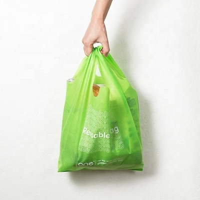 Thùng mua sắm vests không dệt PP có thể sử dụng nhiều lần Thùng mua sắm Tote